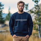 LEGENDADDY EST 2025 Pullover, Papa Pullover, Must-have für frischgebackenen Daddy, werdende Väter Pullover, Statement-Pullover Papa