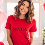 Beautiful heart sweater for moms, mom sweater, graphic highlight sweater, sweater lettering mom, gift for Mother's Day birthday
