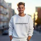 LEGENDADDY EST 2025 Sweater, Dad Sweater, Must-have for new dads, expectant fathers sweater, Statement Sweater Dad