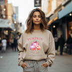 Einzigartiges Kürbis Sweatshirt, Pumpkin Social Club Sweatshirt, Herbst Sweatshirt, Statement-Piece für Herbst-Fans, herbstliches Sweatshirt