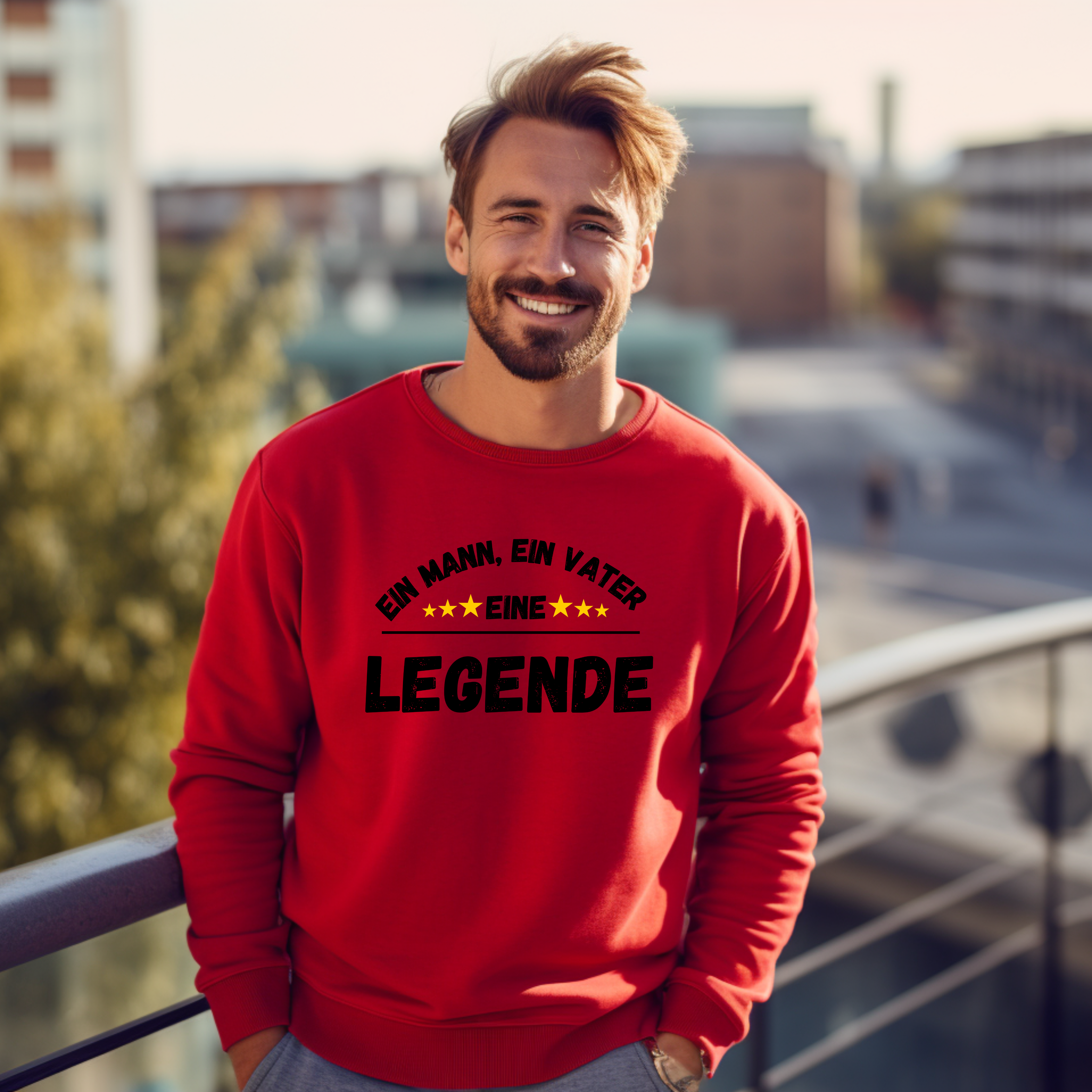 Trendige Pullover für Papas, cooler Papa Pullover, stolzes Statement Papa, Geschenk zum Vatertag Geburtstag, Pullover mit Persönlichkeit