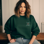 Schöner Mama-Pfeile Pullover, Mama Pullover mit Pfeilen, minimalistisches Design Pullover, Geschenk zum Muttertag, Familien Pullover