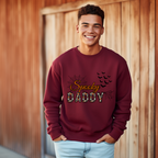 Stylisches Halloween Sweatshirt für Väter, Spooky Daddy Sweatshirt, Halloween Sweatshirt, Must-Have für Papas, Halloween Papa Sweatshirt