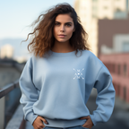 Schöner Mama-Pfeile Pullover weiß, Mama Pullover mit Pfeilen, minimalistisches Design Pullover, Geschenk zum Muttertag, Familien Pullover