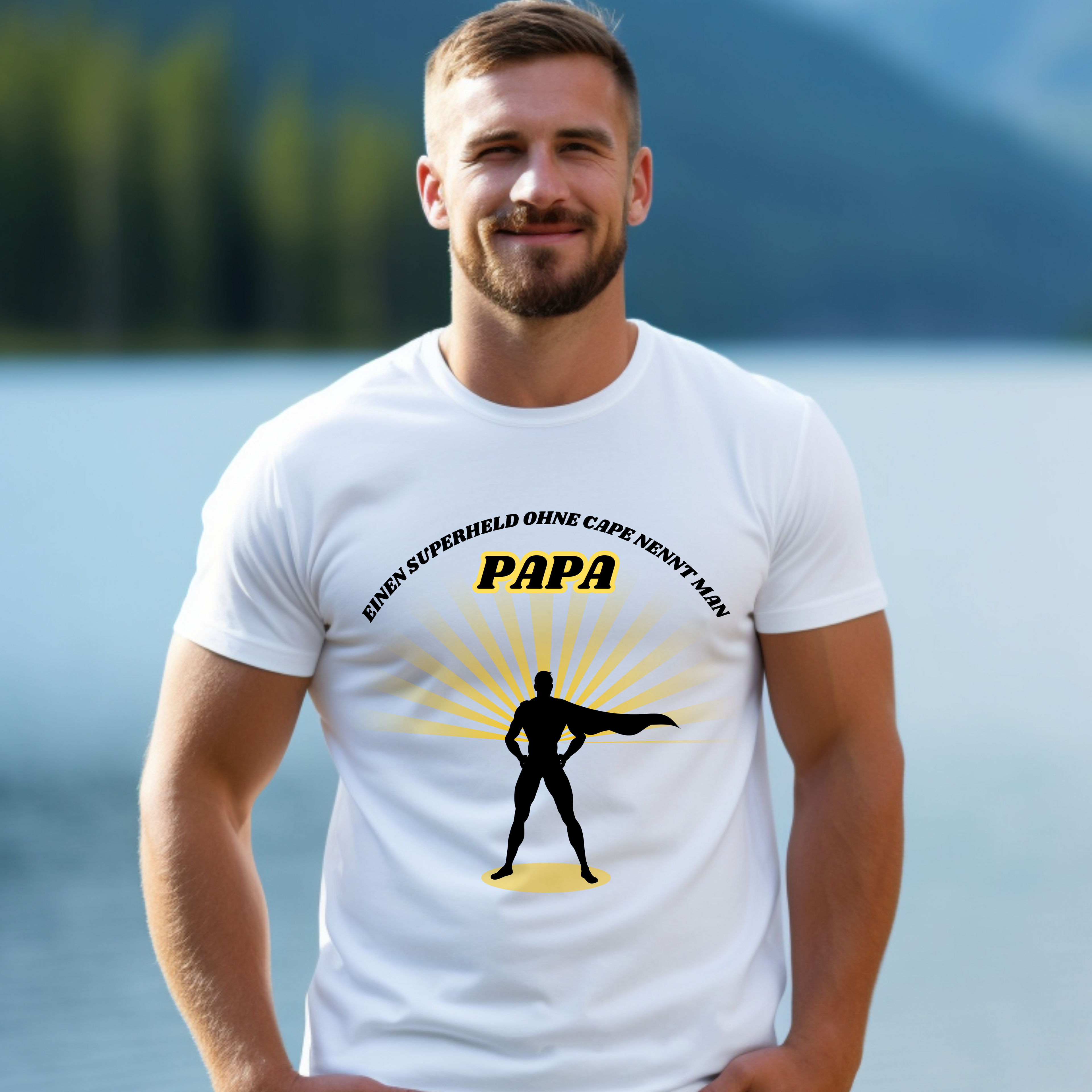 Cooler Superheld Pullover für Papas, Superheld Papa Pullover, Pullover für Väter, Geschenk für Väter, Geschenk zum Vatertag Geburtstag