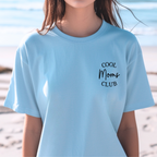 Lässiger Pullover Cool Moms Club, Mama Pullover, Must-Have für moderne Mama, minimalistisches Design, Statement für moderne Mütter