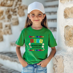 Buntes Kinder-Shirt für ersten Schultag, Erstklässler-Shirt, Shirt für kleine Entdecker, Shirt Erstklässler 2025, Must-have Schulanfänger
