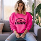 Cooler Pullover für Power-Frauen, stilvolle Hommage, Kompliment an Frauen und Mütter Pullover, Geschenk zum Muttertag, Mama Pullover