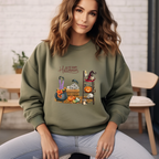 Einzigartiges Halloween Sweatshirt, Be Scary Halloween-Sweatshirt, gruselig-cooles Sweatshirt, Sweatshirt spooky season, Halloween-Party