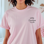 Stylischer Pullover Cool Grandmas Club, Pullover für Omas, stilvolles Statement für Omas, modernes Design Pullover, coole Omas Pullover