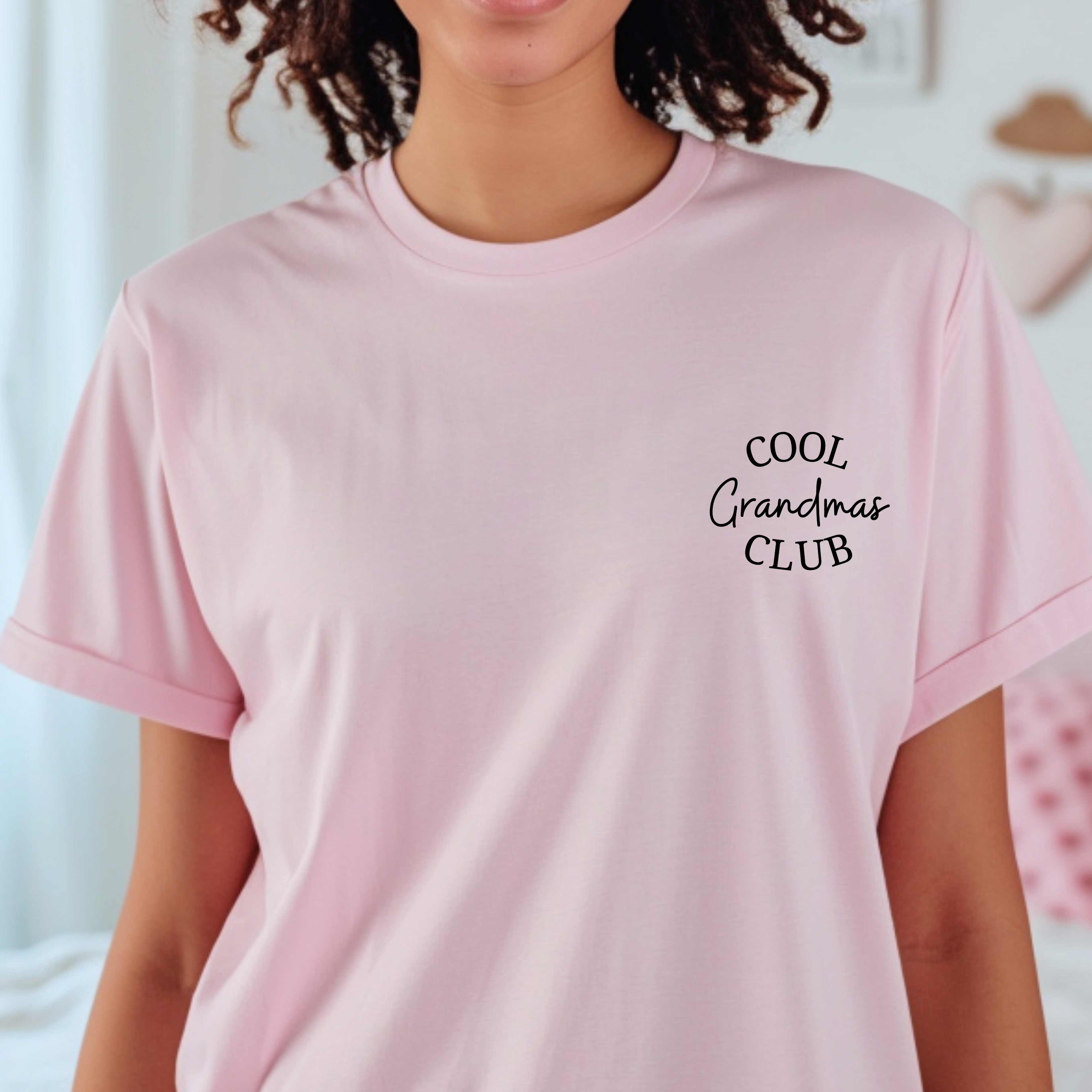 Stylischer Pullover Cool Grandmas Club, Pullover für Omas, stilvolles Statement für Omas, modernes Design Pullover, coole Omas Pullover