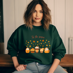 Wunderschönes Herbst Sweatshirt, Tis the Season-Sweatshirt, herbstliches Sweatshirt, herbstlich-verspieltes Design, Must-Have Herbstoutfit
