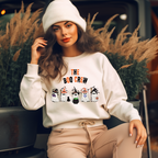 Schönes Halloween Geister Sweatshirt, Boo Crew Sweatshirt, Geister Sweatshirt, Must-Have Halloween, gute Laune Statement spooky season