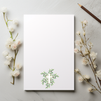 Stilvolle Konfirmationseinladungen, stilvolles Einladungskarten-Set Konfirmation, natürliches Design Konfirmationskarten, harmonisches Motiv