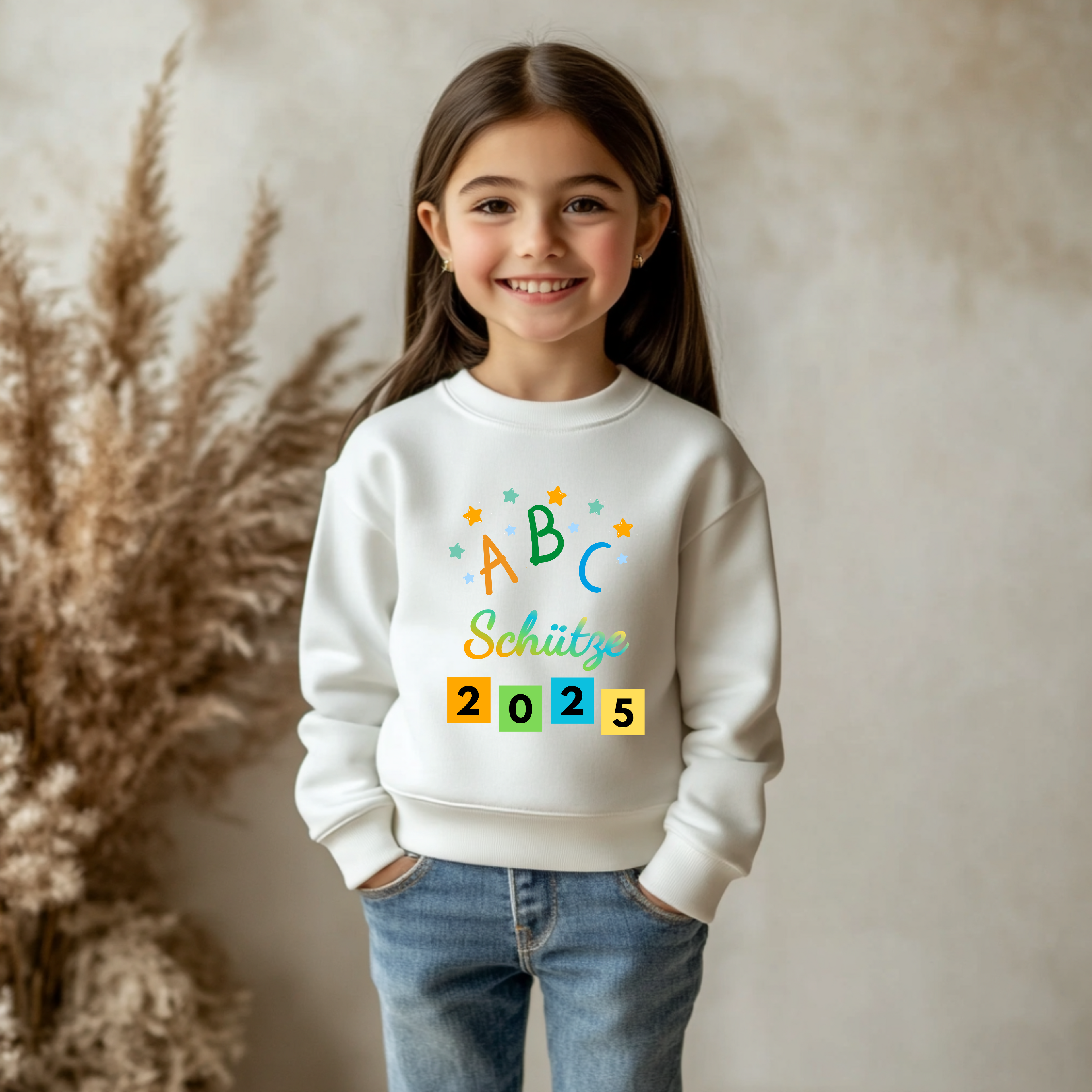 Schönes ABC-Schützen-Shirt, ABC-Schütze 2025, Schulanfänger-Shirts, Shirt zum Schulstart, Einschulungs-Statement, Geschenk Einschulung