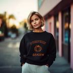 Stylisches Pumpkin Season-Sweatshirt, Kürbis Sweatshirt, Kürbis im Lineart-Stil, minimalistischer Look, Geschenk zur Herbstzeit Sweatshirt