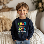 Farbenfrohes Kinder-Shirt KITA Abgänger 2025, Kita-Abschied-Shirt, KITA-Abgänger-Shirt, liebevolle Erinnerung, KITA-Abschied-Geschenk