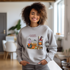 Einzigartiges Halloween Sweatshirt, Be Scary Halloween-Sweatshirt, gruselig-cooles Sweatshirt, Sweatshirt spooky season, Halloween-Party