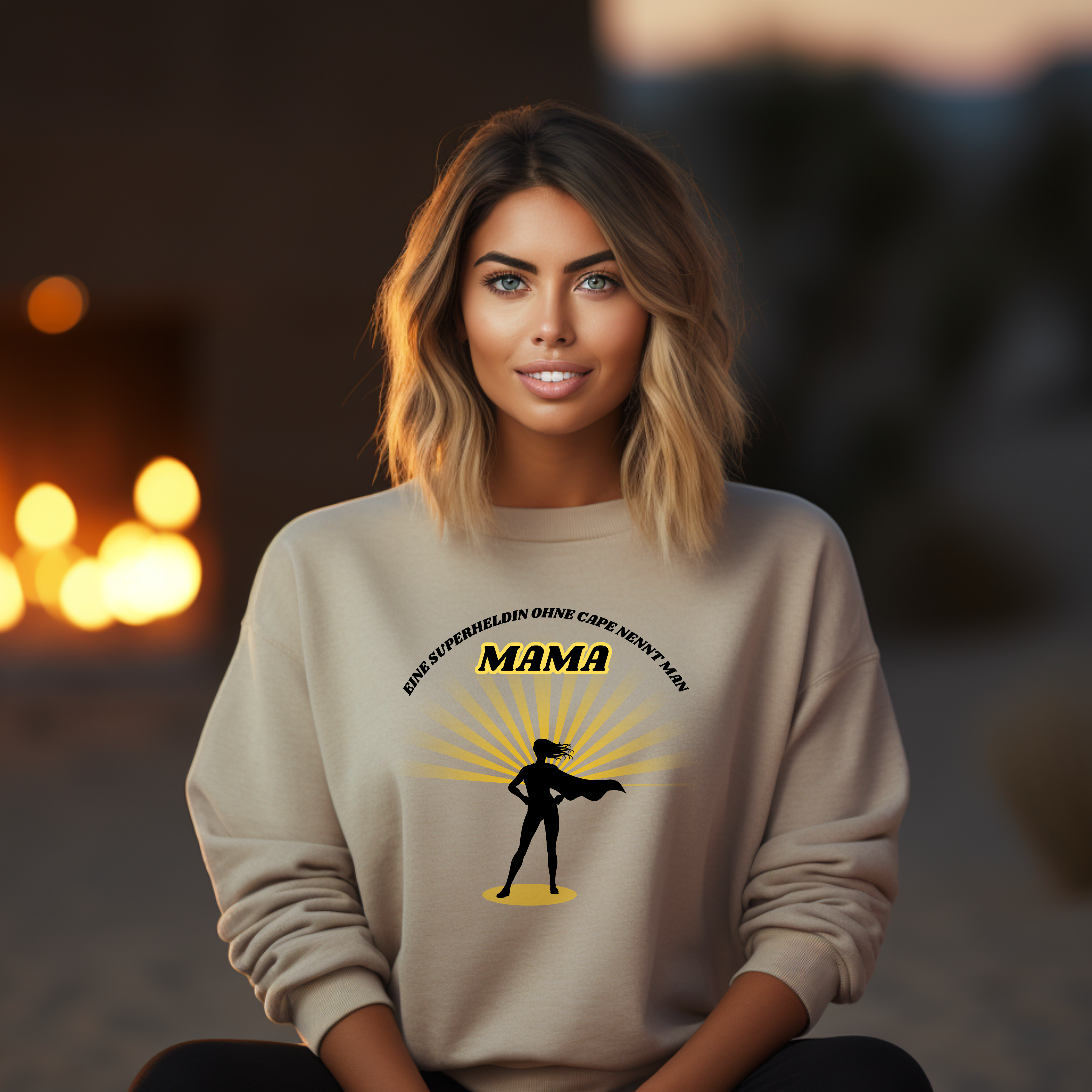 Cooler Superheldin Pullover für Mamas, Superheldin Mama-Pullover, Mama Pullover, Geschenk zum Muttertag Geburtstag, Hommage an Mama