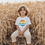 Farbenfrohes Erste Klasse Schulkind 2025-Shirt, stolze Erstklässler Shirt, Schulkind-Shirt, Outfit erster Schultag, Geschenk zur Schultüte