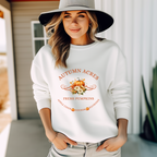 Klassisches Herbst Sweatshirt, Autumn Acres Sweatshirt, gemütliches Herbst-Outfit, herbstlicher Allrounder, Country-Charme Sweatshirt