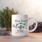 Bezaubernde Hocus Pocus Tasse, hübsche Zauberspruch Tasse, schöne Magie Tasse, Must-Have für Hexen und Magie-Fans, spooky season Tasse
