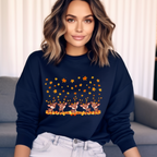 Bezauberndes Herbst Sweatshirt mit Rehen, herbstliche Rehe-Sweatshirt, Autumn Deer-Sweatshirt, herbstlicher Traum, stilvolles Herbstoutfit