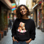 Heartwarming Mama Bear Sweater, Sweater for Moms, Mother's Day Gift, Sweater for Mothers, Bear Design, Cuddly Companion