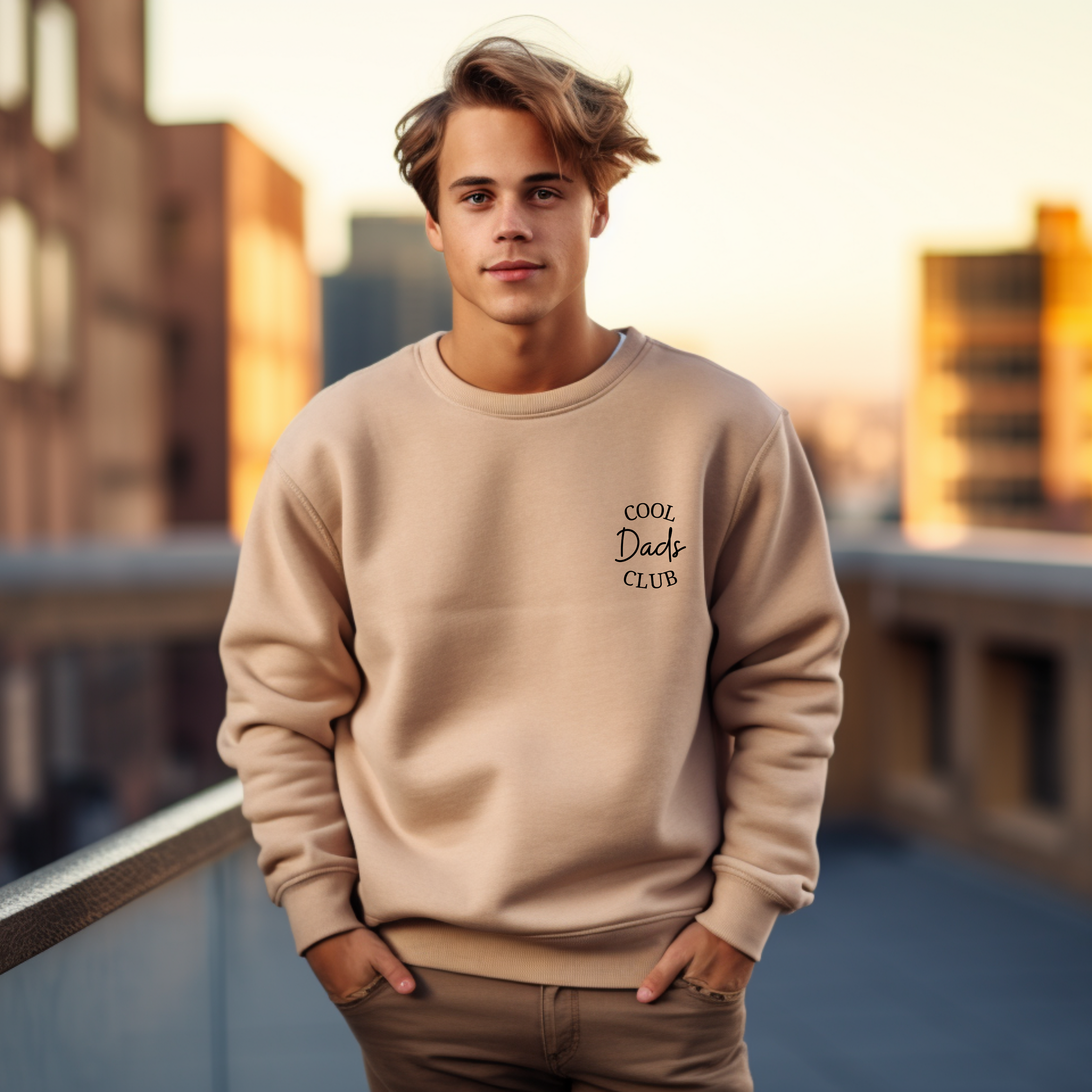 Cool Dads Club Pullover, lässige Papa Pullover, Pullover für coole Väter, Statement-Piece für moderne Papas, Must-have für jeden Papa