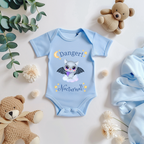 Niedlicher Fledermaus Baby-Strampler, süßer Fledermaus Strampler, hübscher Unisex Strampler, Geschenk für Eltern, Nachtschwärmer Strampler