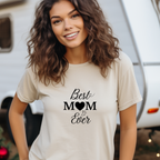 Beautiful sweater Best Mom ever, sweater for modern moms, mom sweater, detailed design, lineart style sweater, gift for moms