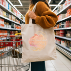 Romantische Tragetasche mit Botschaft, Tasche mit romantischen Design, elegante Tragetasche, Tasche für Poesie-Liebhaber