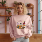 Einzigartiges Halloween Sweatshirt, Be Scary Halloween-Sweatshirt, gruselig-cooles Sweatshirt, Sweatshirt spooky season, Halloween-Party