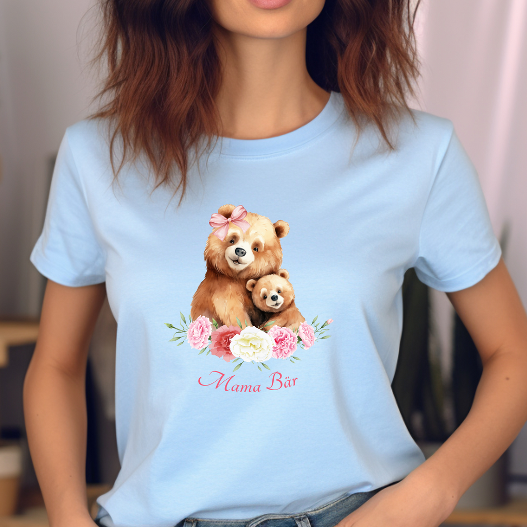 Heartwarming Mama Bear Sweater, Sweater for Moms, Mother's Day Gift, Sweater for Mothers, Bear Design, Cuddly Companion