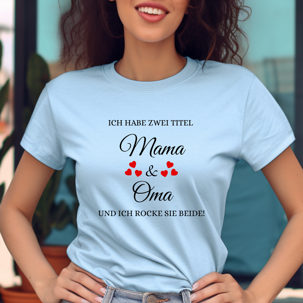 Stilvoller Mama-Oma-Pullover, Pullover für Powerfrauen, Mama & Oma-Pullover, Herzensstück für Mamas und Omas, Geschenk zum Muttertag
