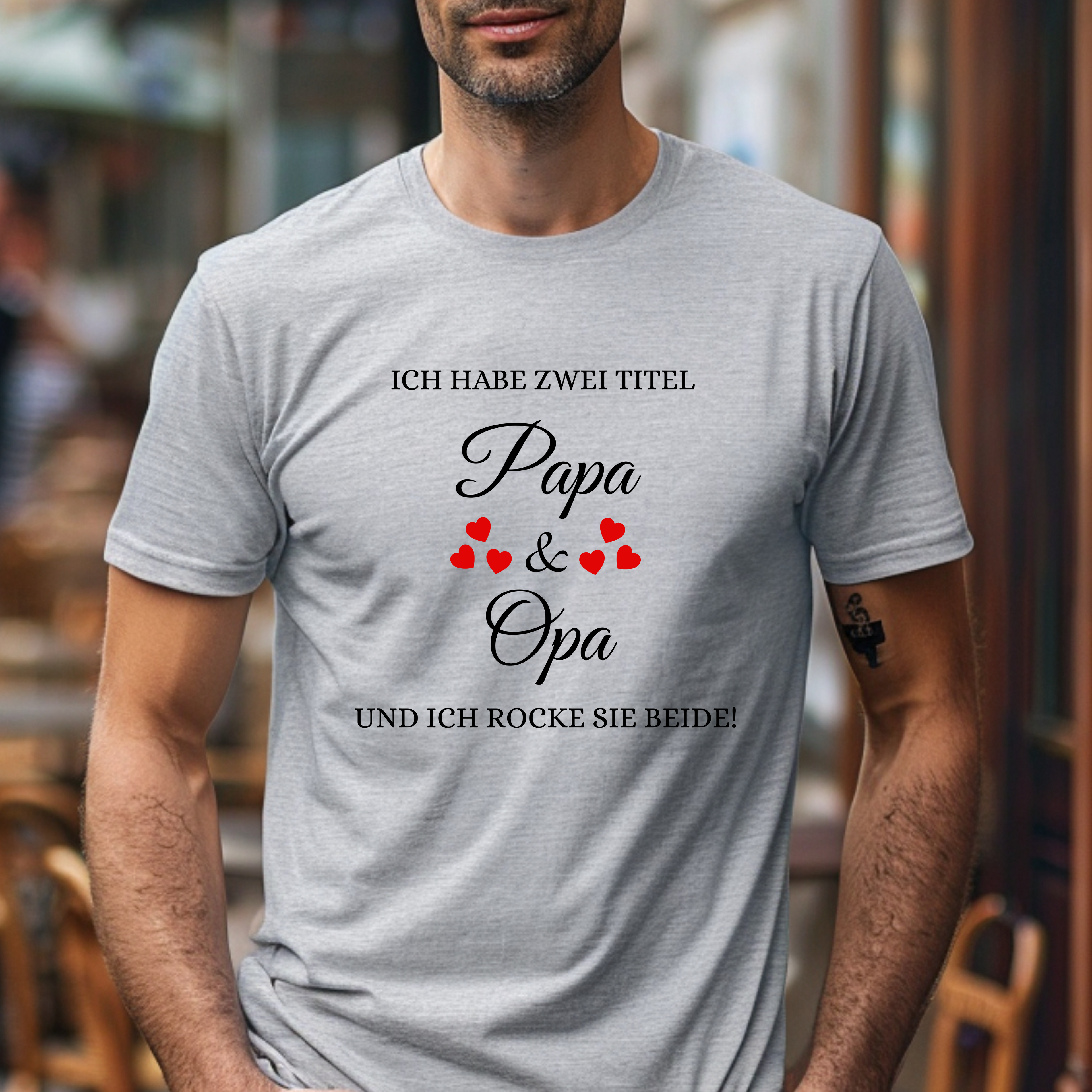 Moderner Papa-Opa-Pullover, lässiger Pullover für Väter und Großväter, Papa und Opa Pullover, schlichtes Design, Must-have für jeden Mann