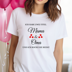 Stilvoller Mama-Oma-Pullover, Pullover für Powerfrauen, Mama & Oma-Pullover, Herzensstück für Mamas und Omas, Geschenk zum Muttertag