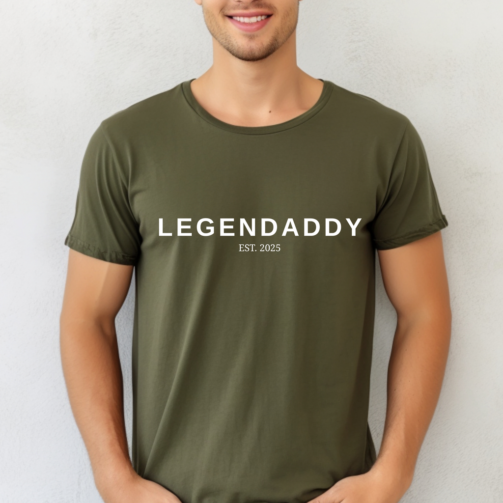 LEGENDADDY EST 2025 Pullover, Papa Pullover, Must-have für frischgebackenen Daddy, werdende Väter Pullover, Statement-Pullover Papa