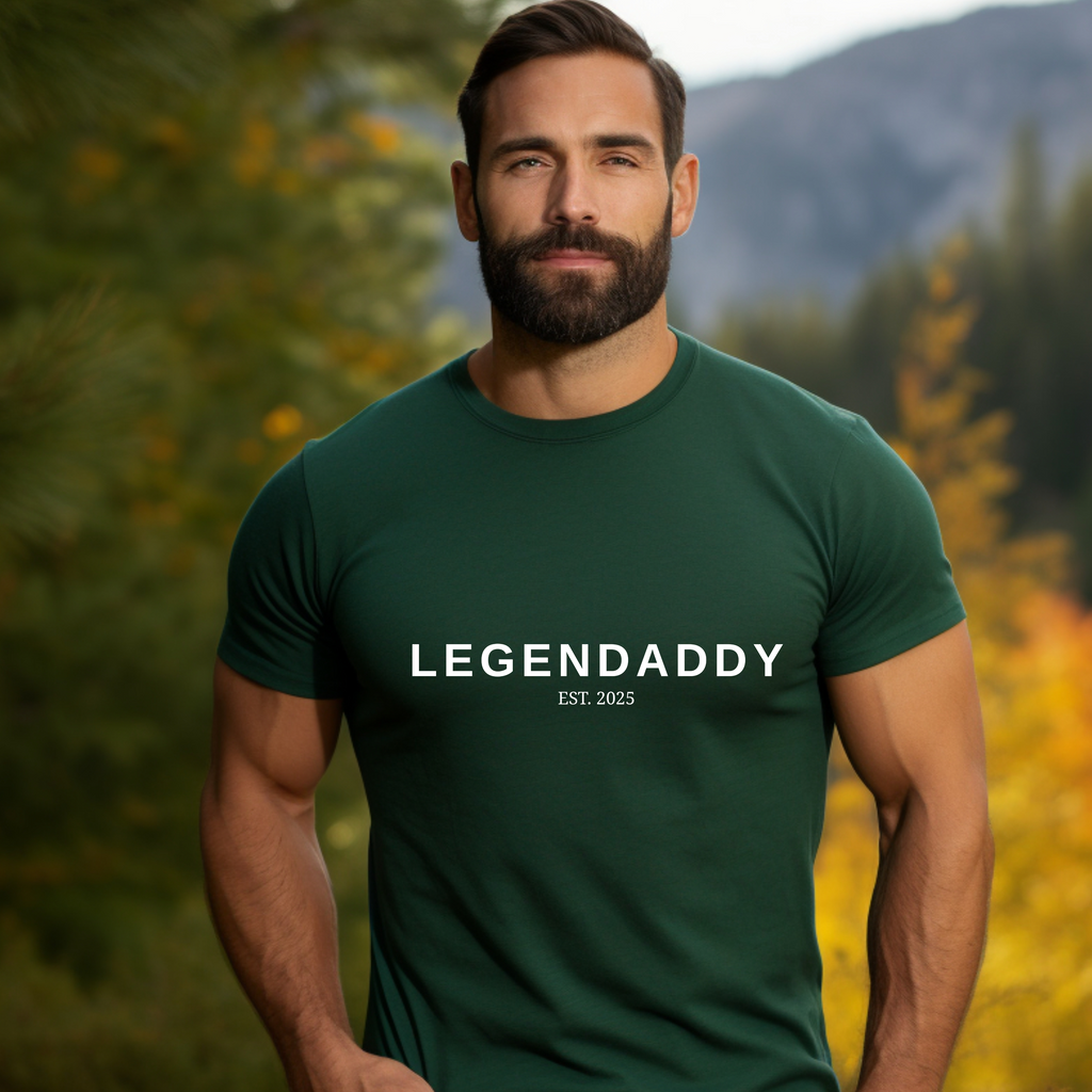 LEGENDADDY EST 2025 Pullover, Papa Pullover, Must-have für frischgebackenen Daddy, werdende Väter Pullover, Statement-Pullover Papa