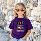 Farbenfrohes Kinder-Shirt KITA Abgänger 2025, Kita-Abschied-Shirt, KITA-Abgänger-Shirt, liebevolle Erinnerung, KITA-Abschied-Geschenk