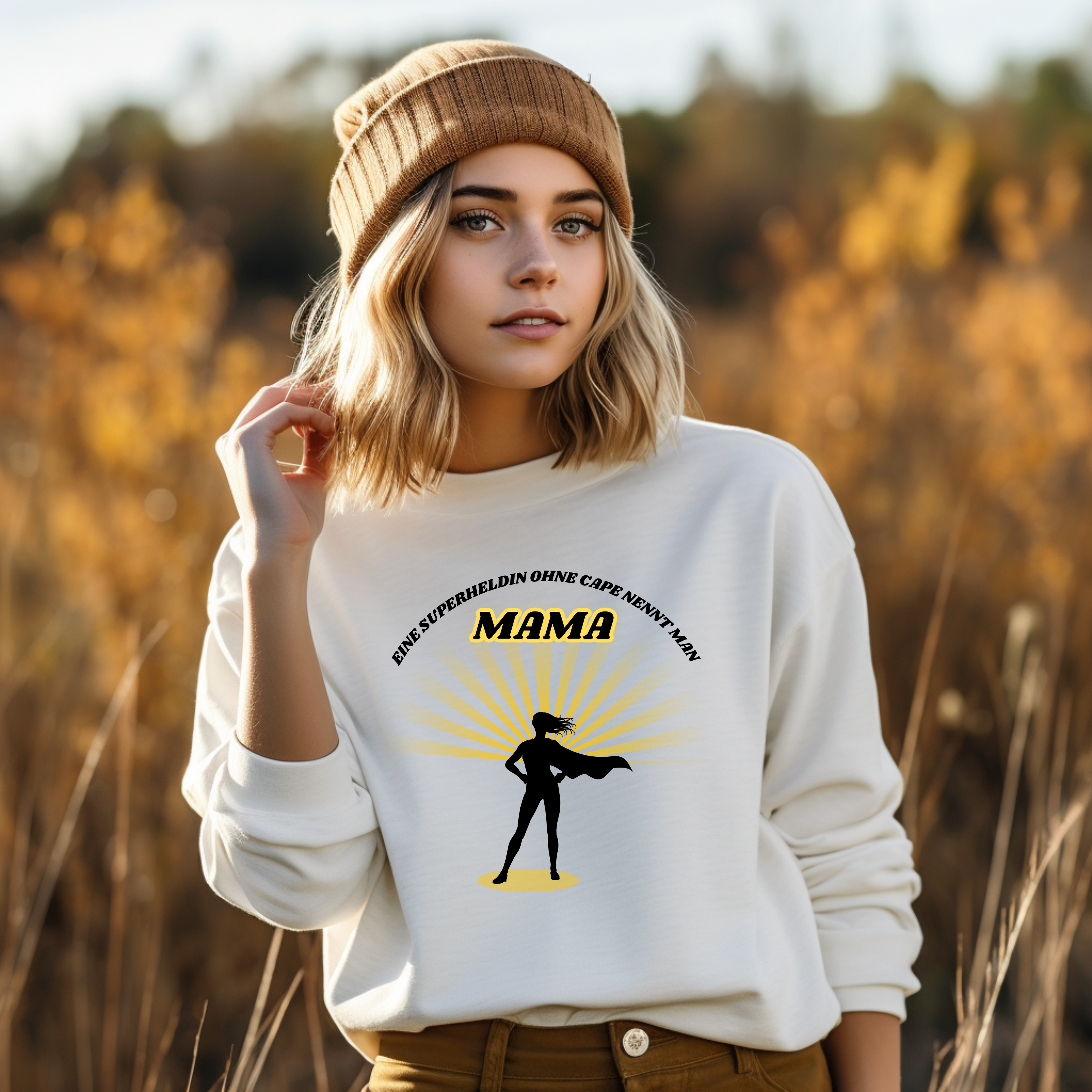 Cooler Superheldin Pullover für Mamas, Superheldin Mama-Pullover, Mama Pullover, Geschenk zum Muttertag Geburtstag, Hommage an Mama
