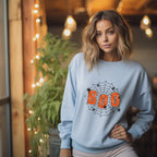 Cooles Halloween Sweatshirt mit Spinnennetz, Boo Sweatshirt mit Spinnennetz, Spinnennetz Sweatshirt, Halloween Boo Sweatshirt, spooky style