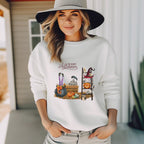 Einzigartiges Halloween Sweatshirt, Be Scary Halloween-Sweatshirt, gruselig-cooles Sweatshirt, Sweatshirt spooky season, Halloween-Party