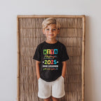 Farbenfrohes Kinder-Shirt KITA Abgänger 2025, Kita-Abschied-Shirt, KITA-Abgänger-Shirt, liebevolle Erinnerung, KITA-Abschied-Geschenk