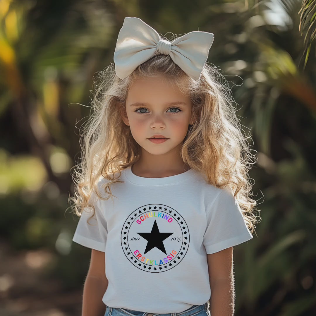 Cooles Schulkind-Shirt, Schulkind Since 2025-Shirt, Schulstart-Shirt, Geschenk zur Einschulung, Must-have Schulstart, Erstklässler-Shirt