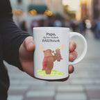 Hochwertige Papa du bist einfach BÄRENstark-Tasse, Keramiktasse für Papas, Geschenk für Papa, perfekte Tasse für Papas, Bären-Motiv Tasse